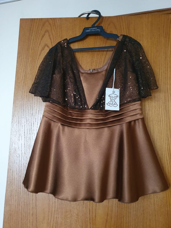 Blusa color caramelo