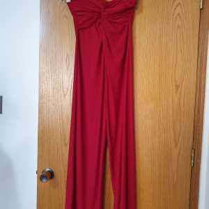 Vestido de fiesta Enterito Rojo