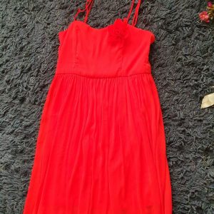 Vestido gasa Rojo talla L