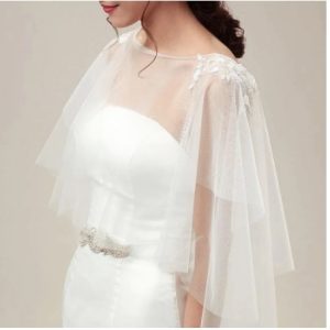 Tapado en tull ivory