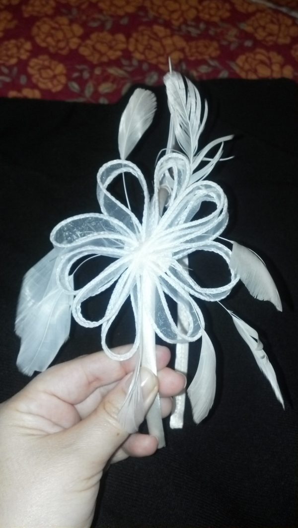 Tocado para novia AN037