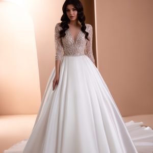 Vestido de novia Europeo T 42 (1.8)