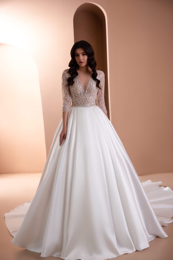 Vestido de novia Europeo T 42 (1.8)