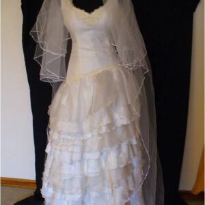 Vestido de novia VN019 talla 36