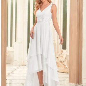 vestido de novia gasa talla 44