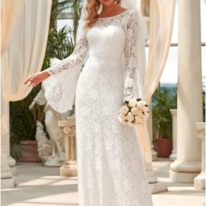vestido sirena encaje talla 38 y 42