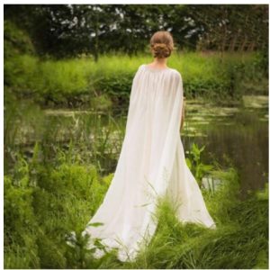 Capa velo de tull 2m ivory