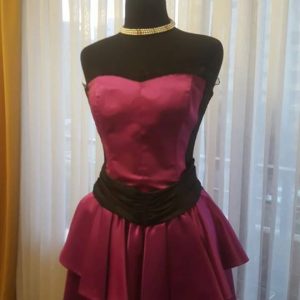 vestido vintage fuccia talla 38/40