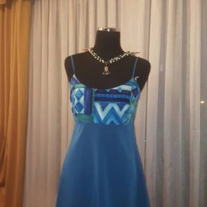 vestido petróleo talla 38