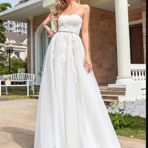 Vestido de novia talla 42 color  Nude