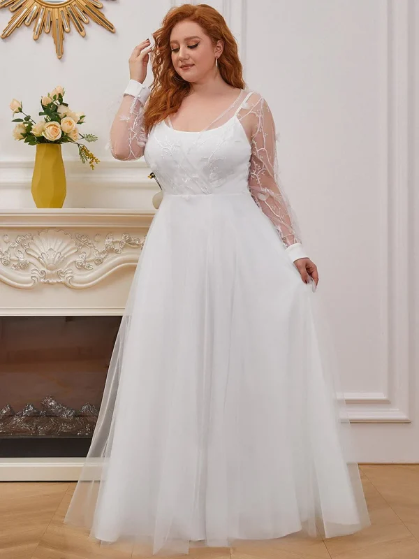 Vestido de novia talla 56 ivory