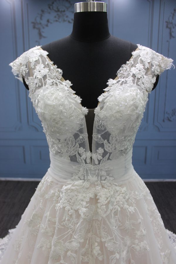 Vestido de novia europa talla 42 - Imagen 2