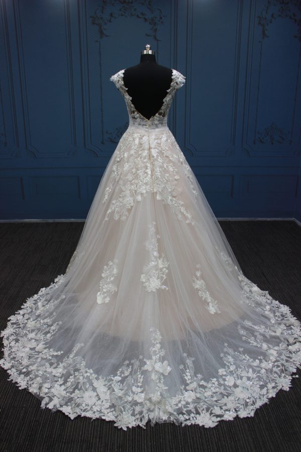 Vestido de novia europa talla 42 - Imagen 3