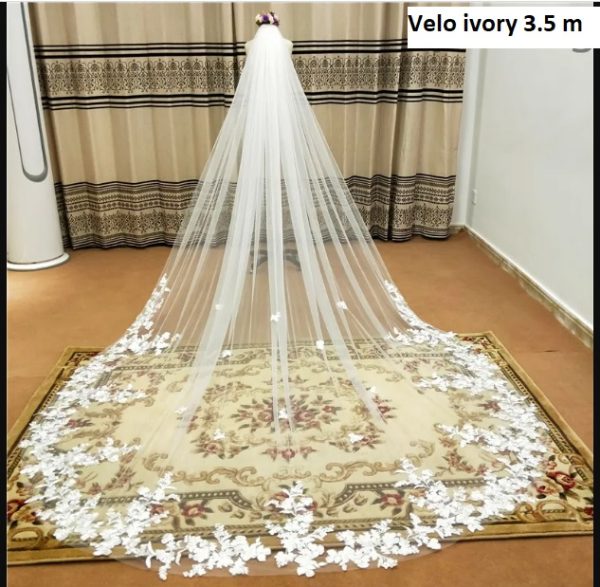Velo Ivory Peineta 3.5 m