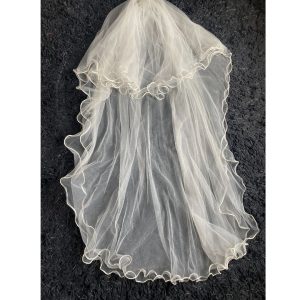 Velo Ivory  1.4 m con rulè y peineta